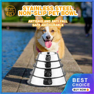 Pet Dog Food Bowl Stainless dog bowl water bowl dog bowl Durable bowl