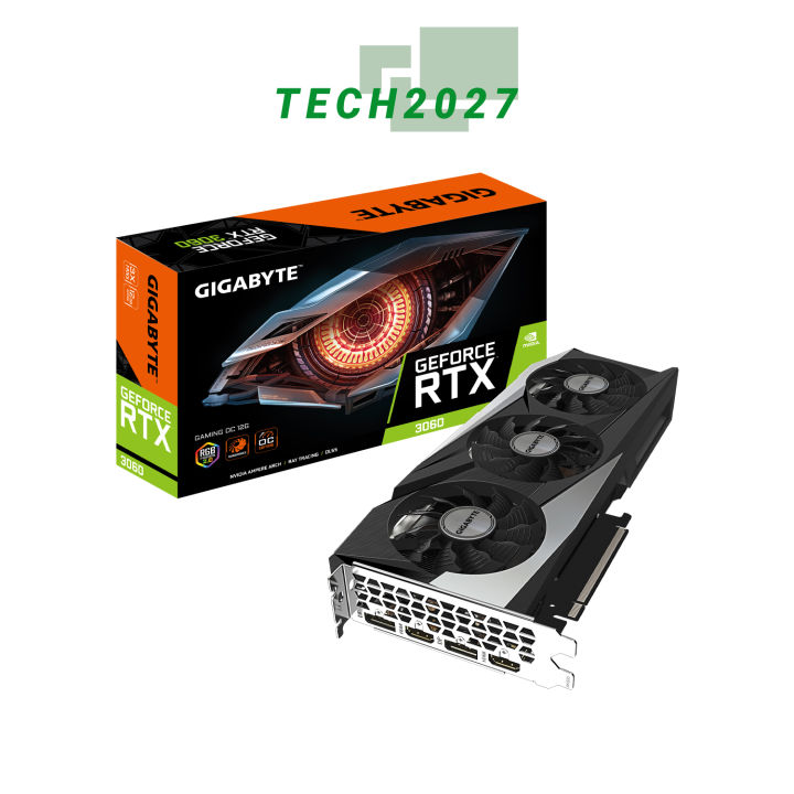 Gigabyte GeForce RTX 3060 Gaming OC 12G LHR Graphics Card - GV-N3060GAMING OC-12GD-2.0