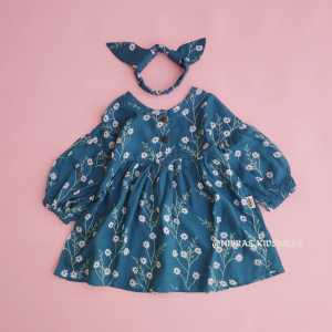 MAYESHA DRESS - BLUS BLOUSE TUNIK - RAYON ANAK - ATASAN BAJU PEREMPUAN - DASTER LENGAN PANJANG KERUT BALON BOLAK-BALIK FREE BANDANA - MOTIF TERBARU BAHAN ADEM MURAH BERKUALITAS