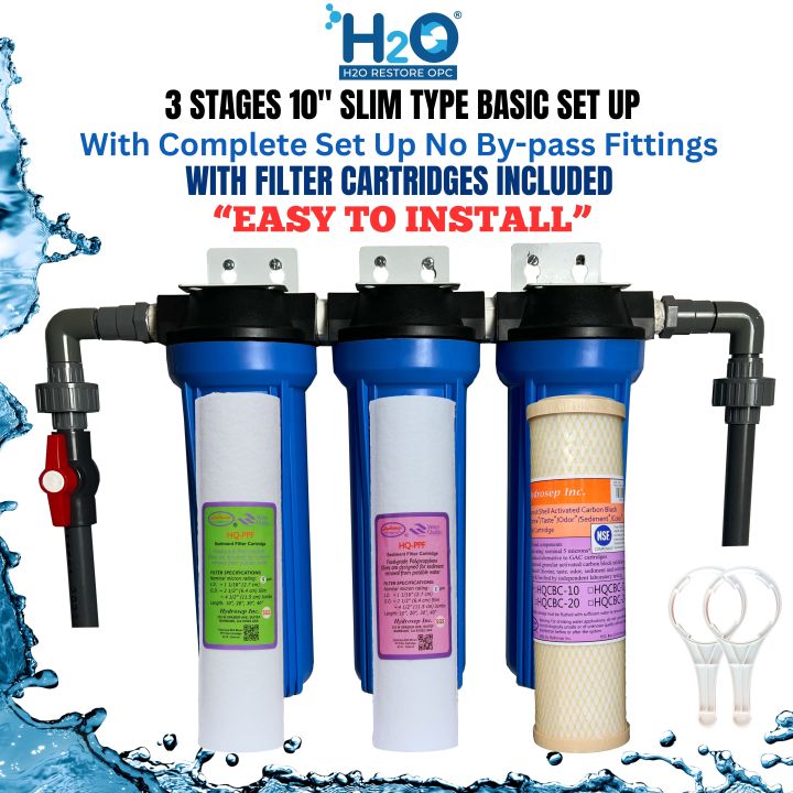 Water Filter 3 Stages 10