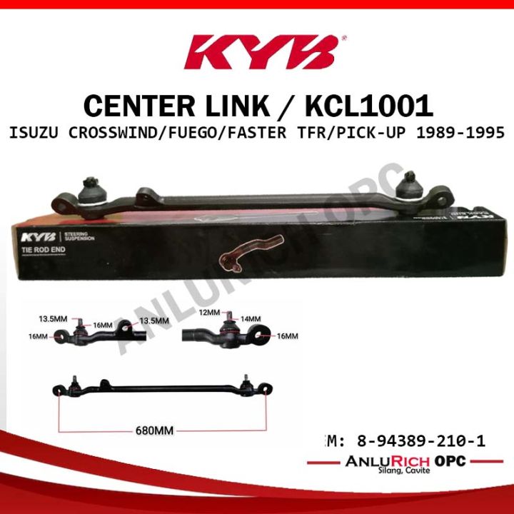 KYB CENTER LINK 8-94389-210-1 ISUZU CROSSWIND / FUEGO / FASTER TFR