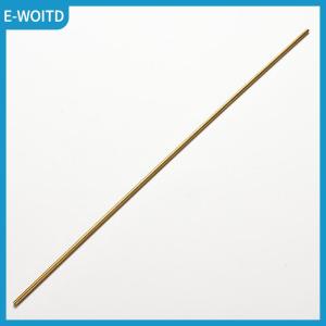 【E-WOITD】 Brass Tube Pipe Tubing Round Inner 2mm 3mm 4mm 5mm Long 300mm Wall 0.5mm