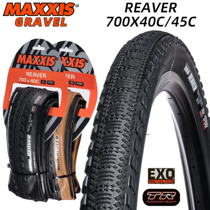 Maxxis Reaver 700x40 700x45 40C 45C gravel bike tubeless tire gmtb tyre  Lazada PH