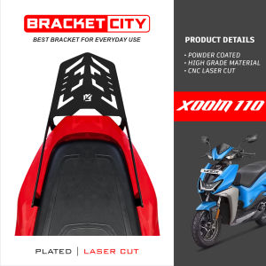 HERO XOOM 110 TOP BOX BRACKET / MOTORCYCLE ACCESSORIES / LIFE TIME WARRANTY / XOOM110 / Xoom110 / xoom110 / hero xoom110