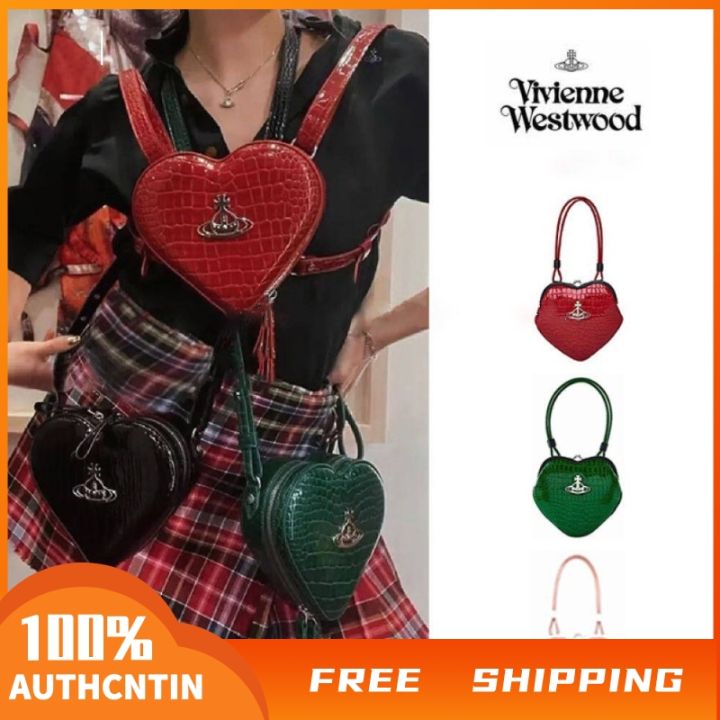 Vivienne westwood love online heart bag