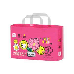 [Single] Enternal Summer Smiley Rich&Flower Series - Pants L/XL/XXL Tape Diapers S/M/L/XL Ultra-Thin