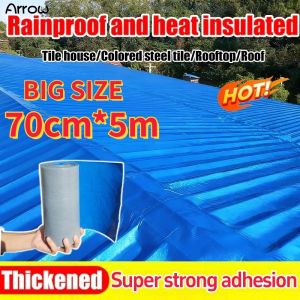 【Upgrade thicken 】Super Strong Waterproof self-adhesive membrane Roof Repair Tape Color steel tile waterproof self-adhesive film roof leak repair waterproof tape sticker