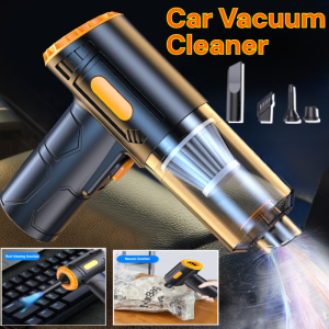 Super Strong Suction Car Vacuum Cleaner 4 In 1 Blow Suck Inflate Multifunctional Wireless Vacuum Cleaner