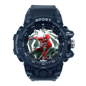 Jam Tangan Anak Laki Laki Sport SpiderMan Anti Air