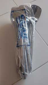 SODET SPATULA LUBANG / SODET MASAK STAINLESS SERBAGUNA LUBANG / SODET TANPA SAMBUNGAN LUBANG 1 LUSIN