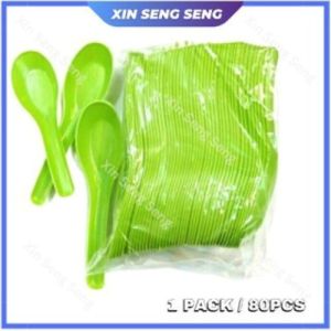 Disposable Spoon / Sudu Plastic guna sekali 一次性汤匙 / 勺子