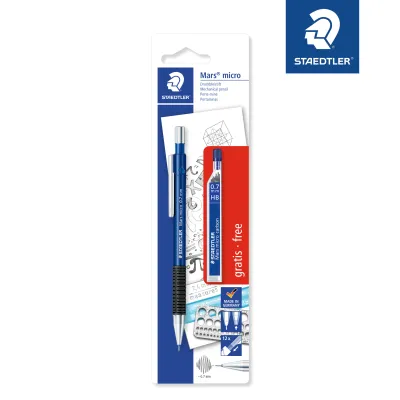 Staedtler Mars Micro Mechanical Pencil With Lead Blister Pack 775
