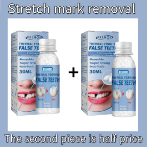 EELHOE Teeth and gaps artificial dentures solid glue filling material dental restoration dental putty teeth restoration agent tooth cavity dental putty