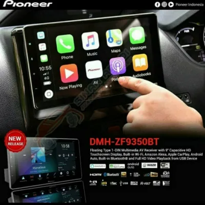 pioneer DMH ZF9350BT head unit singledin 9inch