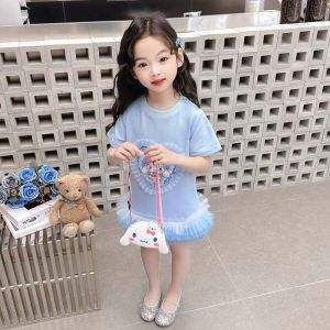 1-9 ปี เด็กสาวชุดเจ้าหญิง เดรสเด็กผู้หญิง ชุดกระโปรงเด็ก ชุดเดรสเด็กผู้หญิง