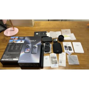 Insta360 X6 Essentials 8K50 120MP pin 2600mAh - camera 360 máy lướt khui để quay unbox - BH hãng 2 năm