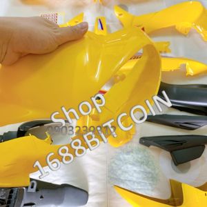 Bộ vỏ nhựa -Dàn áo xe Jupiter V   màu VÀNG phanh Đĩa- nhựa nguyên sinh loại đẹp