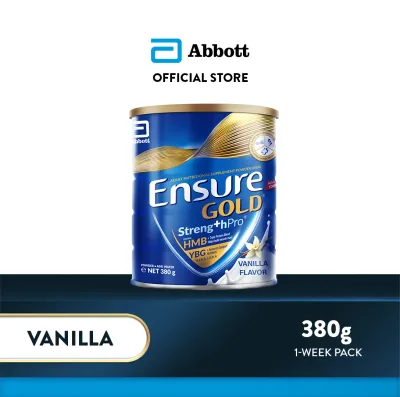Ensure Gold with Streng+hPro Vanilla 380G For Adult Nutrition