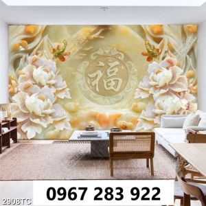 Gạch tranh trang trí sứ ngọc ốp tường