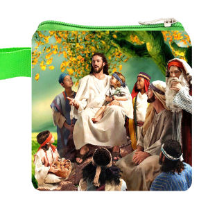 Christian Wallet Seri Yesus Kristus Jesus Christ Souvenir Kristen Katolik Kristiani Tempat Rosario