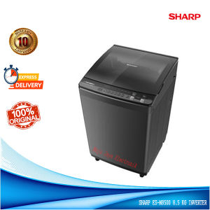 Mesin Cuci 1 Tabung SHARP ESM8500 Mega Mouth Soft Door 8.5 KG Inverter