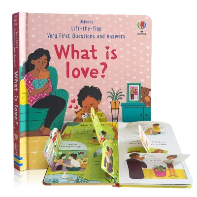 หนังสือภาษาอังกฤษ​ Usborne Lift-The-Flap Very First Question​s and​ Answers Board Book Children Book หนังสือ หนังสือป๊อปอัพ สามมิติ 3D Interactive Entertaining English Picture Book Bedtime Reading Story Book Early Learning Materials for Kids หนังสือเด็ก