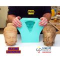 (Thùng 25kg - 112k/kg) Silicone làm khuôn, Silicon lỏng 828 RTV Rubber, Silicon dẻo đổ khuôn nến, Tượng, Thạch cao -Bộ 1kg Tặng kèm xúc tác. 