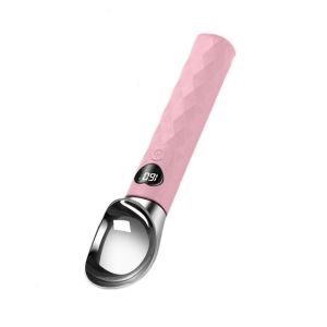 ZYJC Fast Heating Electric Heated Ice Cream Scoop LED Display Waterproof Self Warming Dessert Gadget Efficient USB Charging Ice Cream Dipper Hard Ice Cream