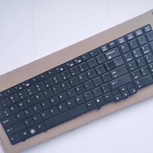 US Laptop Keyboard for HP EliteBook 8540 8540P 8540W English New Black