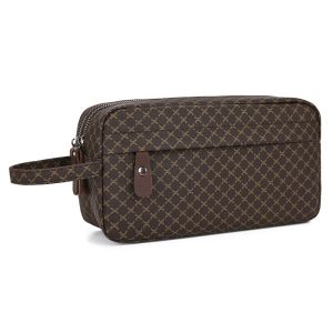 Mens minimalist printed PU leather clutch bag Handbag card bag long handbags bags bolsos para hombre sacoches hommes sac a main2026