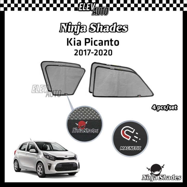 Kia Picanto 20172021 Ninja Shades OEM Sunshade Lazada