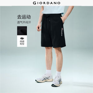 Giordano Beau Monde Men Men Seam Detail Shorts Free Shipping 13106305