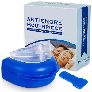 😴 Medical Grade Adjustable Anti-Snore Mouth Guard / Bruxism Night Teeth Grinding Guard / Comfortable Fit For Bruxism Users / Oral Care Dental Night Guard / Medical Grade Material. Anti-snoring mouthguard adjustable for nighttime use.