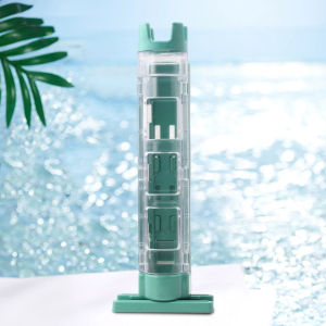 Plastic Fishing Box Rod Display Bracket Adjustable Portable Snap Design Fishing Box Pole Bracket Detachable for Angler Supplies