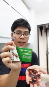 Thuốc diệt gián sinh học AMB diệt tận gốc các loại gián viên diệt gián hiệu quả an toàn không mùi