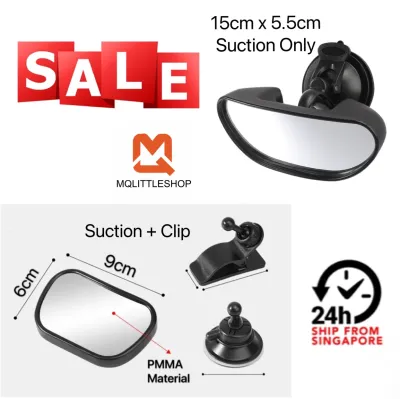 [LocalStock] Baby Rear View Mirror Back Car Seat Mirror Adjustable Car Baby Kids Monitor Mirror Kids Safety