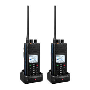 Retevis H1 Black 6W UV Dual-Band Talk Alias GPS/APRS DMR Digital Radio Record Store 500000 Digital Contacts Supports Bluetooth Voice Transmission