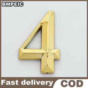 BMPEIC 1pc Height 5cm en Home Sticker Address Door Label Modern House Number