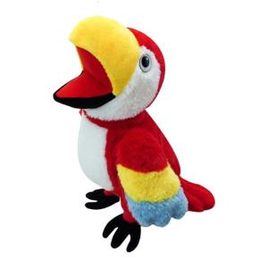 Participatory Fleece Golfing Head Defender Highlighting Open Mouth Fashion For Parent Child Tasks