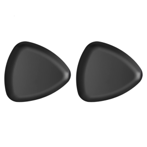 Decorative Metal Triangle Tray Display Organiser Multi Purpose Cosmetic Storage Solution For Vanity Dresser Office Desktop