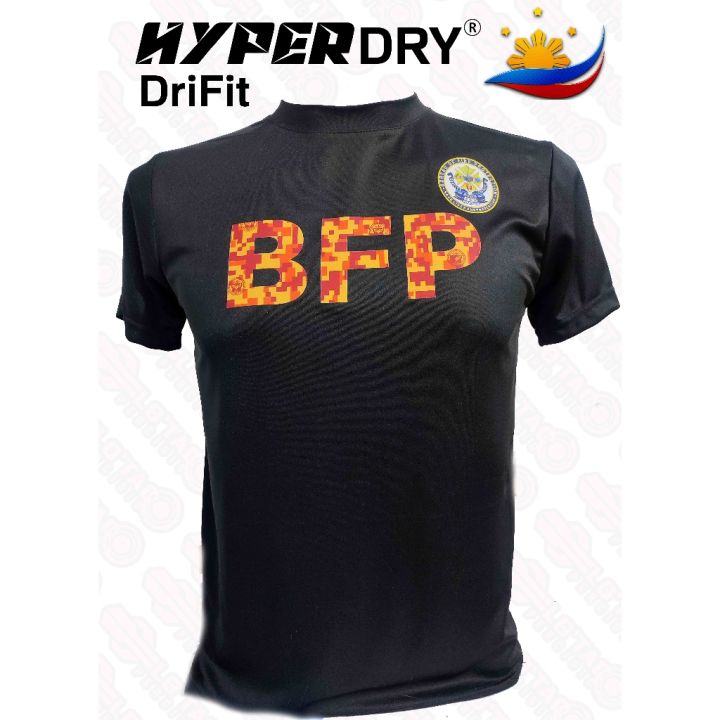 HYPER-DRY BFP Tangerine Drifit Activewear Harabas/ Standy Mode Shirt 100  Polyester Running clothes