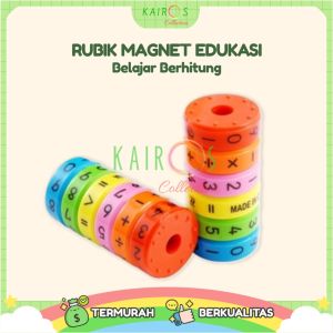 Mainan Edukasi Aritmatika Axis Rubik Puzzle Magnetik Untuk Anak Belajar Matematika