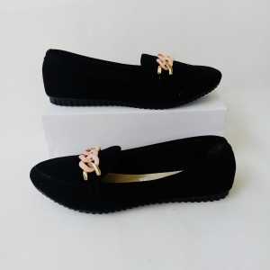 TITO-sepatu wanita terbaru sepatu balet wanita flat shoes wanita sepatu variasi rantai sol karet flatshoes murah