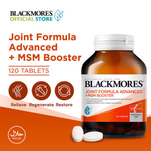 Blackmores Joint Formula Advanced with MSM Booster (120s) – Enhances Joint Health