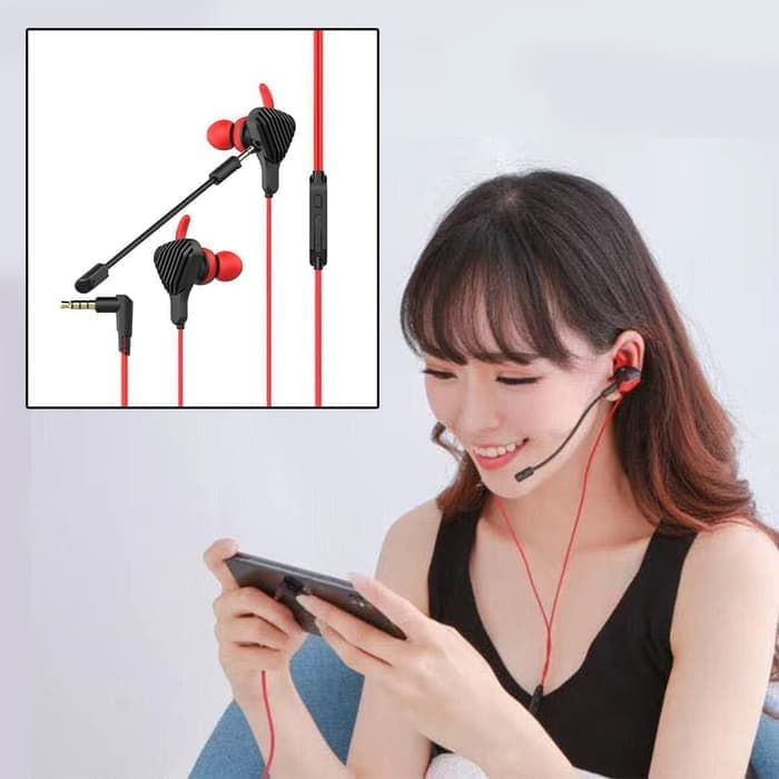 Earphone Gaming In Ear Gaming Headset Mic Gaming headset