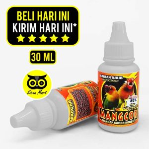 Kicau Mart Mangap Gacor Mangcor Bmw Vitamin Obat Burung Lovebird Ngekek Konslet Fighter Doping Lovebird Mangcor Love Bird Jawara High Durasi Volume VMNCOR