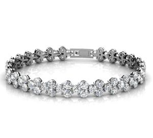 Her Jewellery Princess Bracelet - Luxury Crystal Embellishments plated with 18K Gold