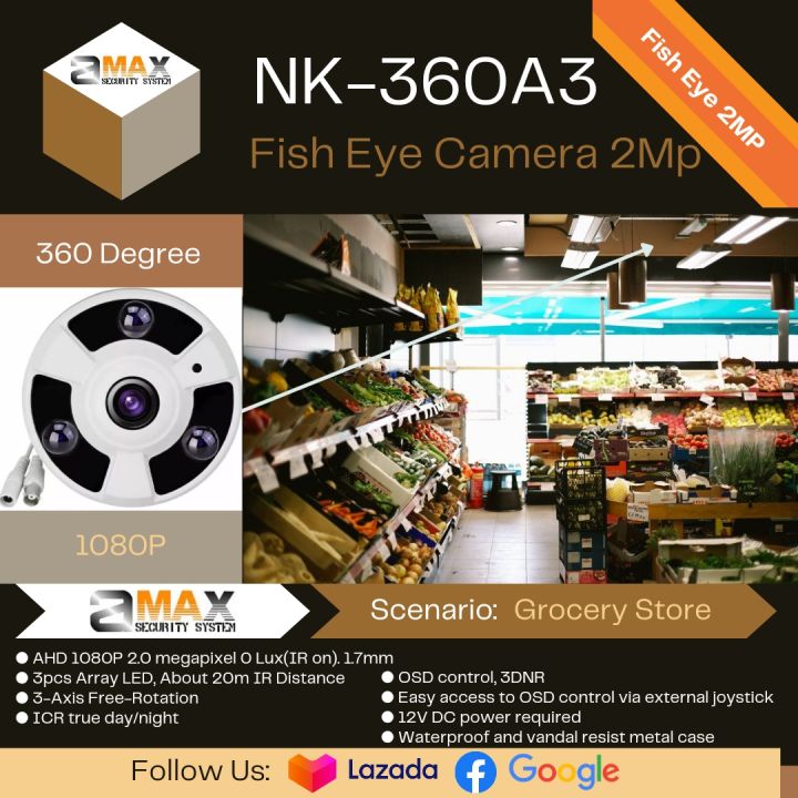 Amax best sale cctv package