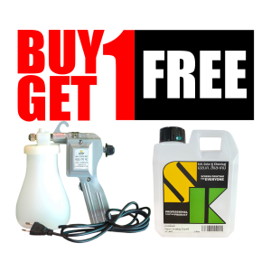 เครื่องฉีดผ้า [แถมน้ำยาฉีดผ้า1ลิตร] ปืนลบรอยเปื้อน ลบสีสกรีนผ้า ลอกเฟล็กซ์ DTF/DFT และทรานสเฟอร์อื่นๆ  Stain Cleaning Gun Machine