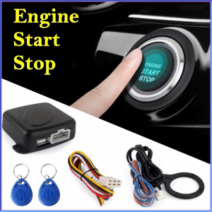 PENGIRIMAN CEPAT Push Start System Keamanan Mobil Canggih Keyless RFID KQS Q4
